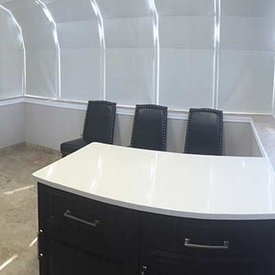 Extra large dog exam room